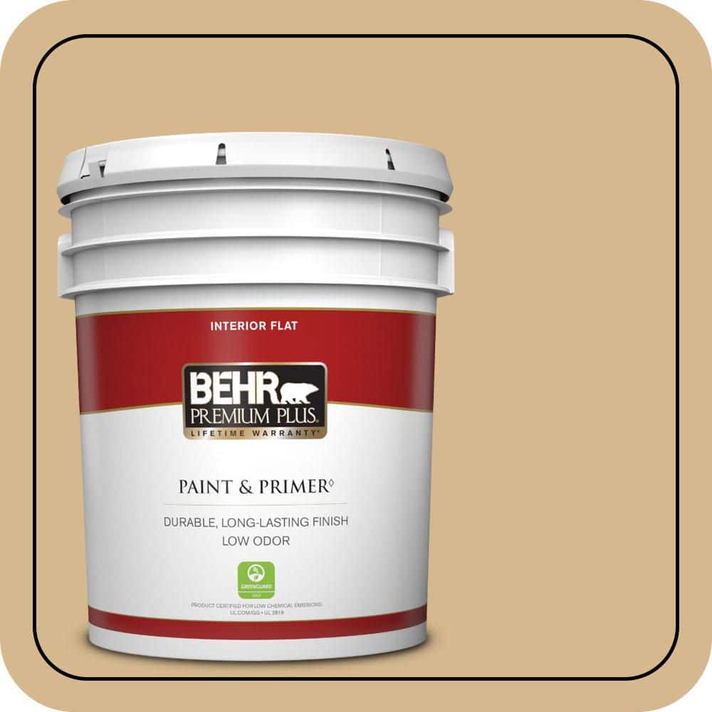 5 gal. #BXC-34 Mineral Yellow Flat Low Odor Interior Paint & Primer price history on PriceWatchPro