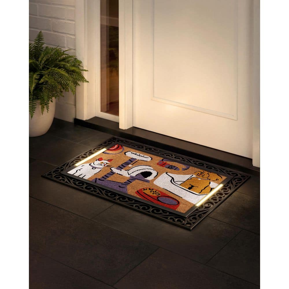 BriteStep Liberty 38 in. x 26.5 in. Pressure-Activated, Wireless, Auto Shut-Off, Indoor/Outdoor LED Door Mat price history on PriceWatchPro