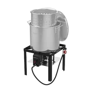 60 QT. Crawfish Boiler with Basket and Stand