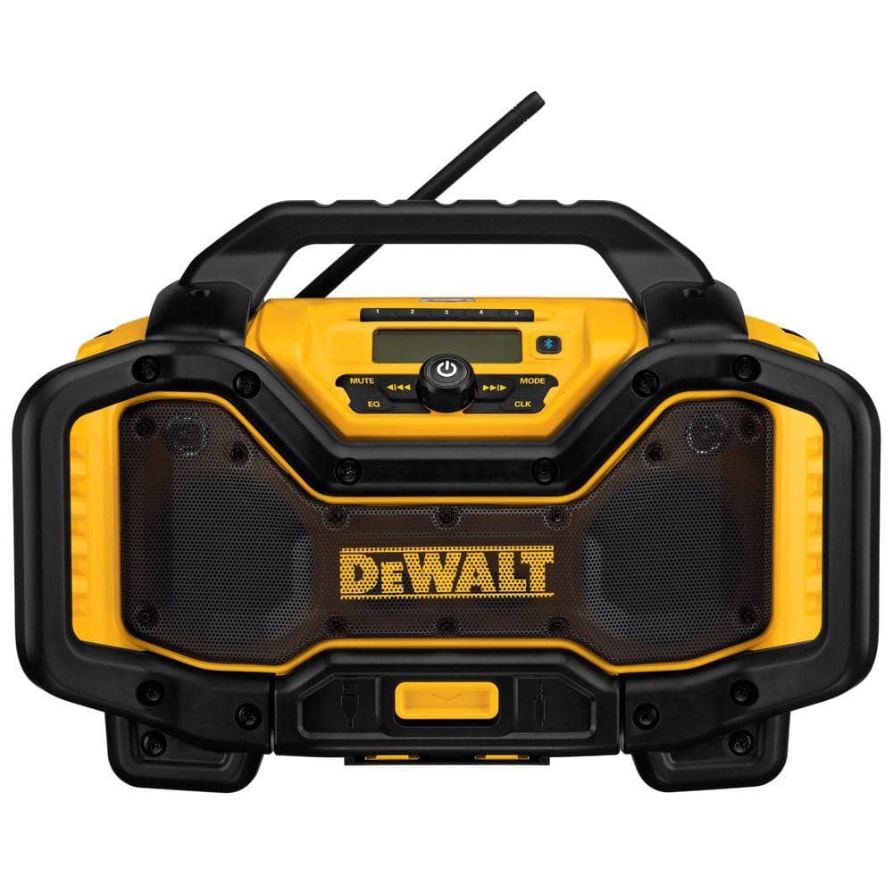 DEWALT 20V MAX Bluetooth Radio with built-in Charger DCR025 - The Home Depot