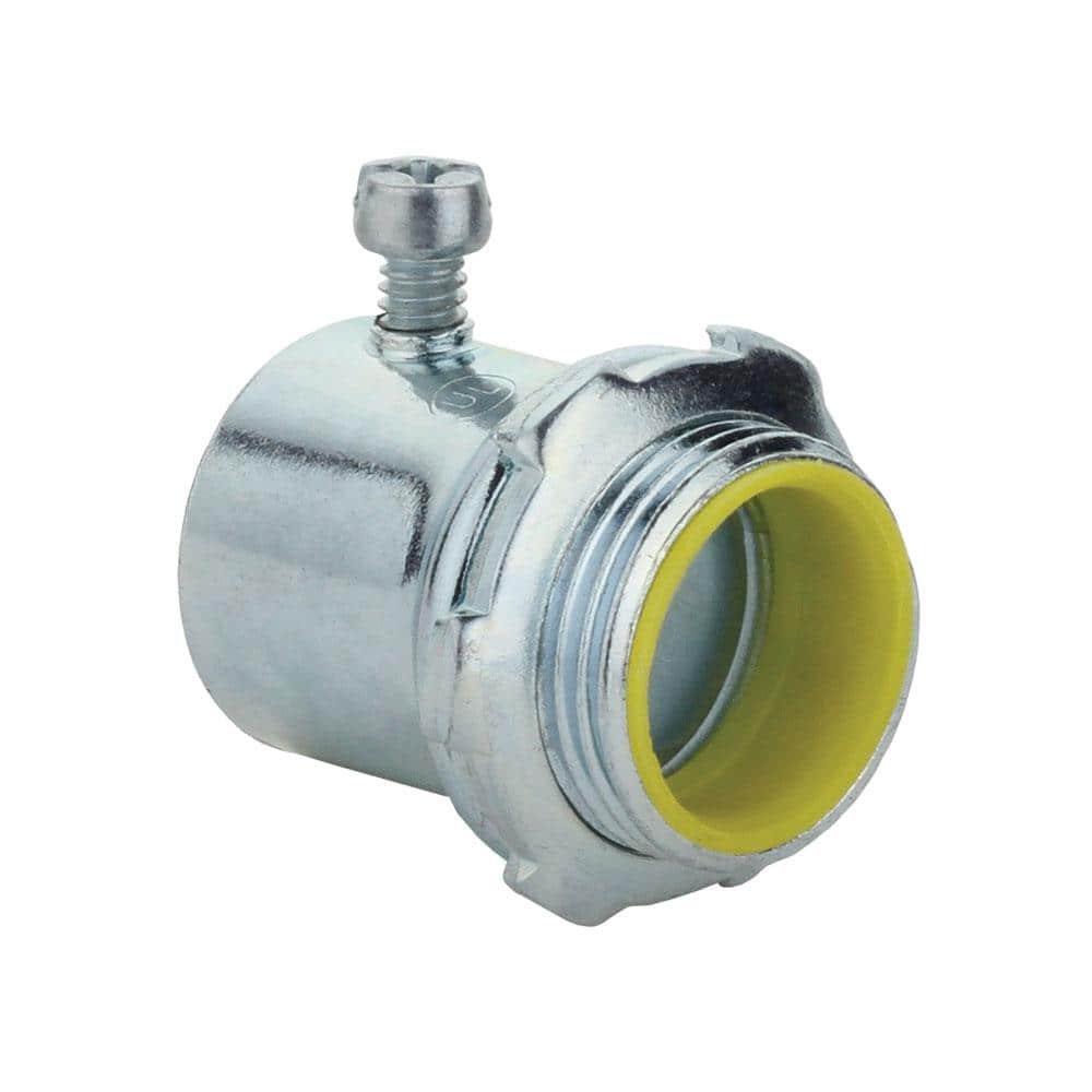1/2 in. Electrical Metallic Tubing (EMT) Set-Screw Connector with Insulated