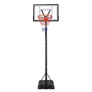 Portable Basketball Hoop/Goal with 7 ft. to 10 ft. H Adjustment for Youth and Adults