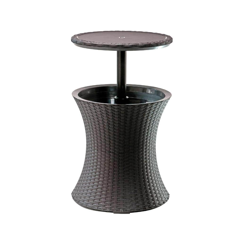 Patio Cool Bar Table Insulated All-Weather Resin price history on PriceWatchPro