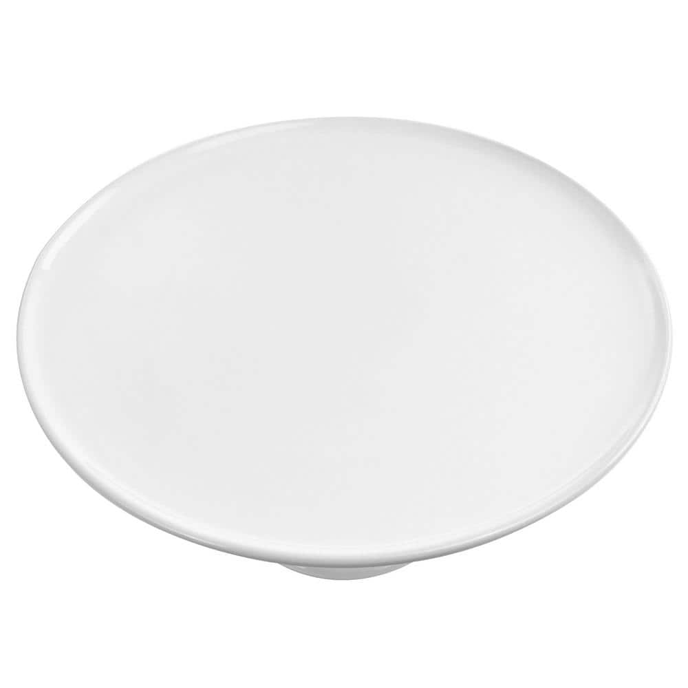 White Ceramic Pedestal Cake Stand for Daily Use