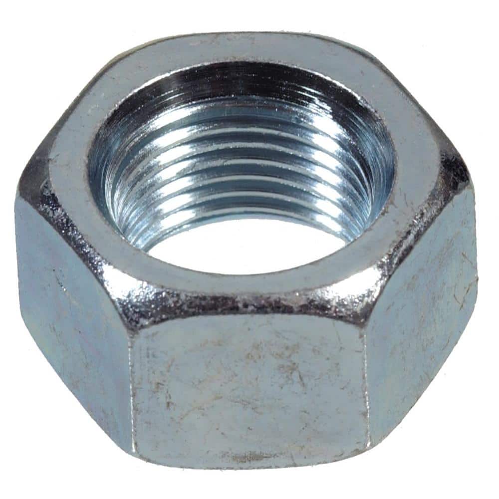 1,000 Pieces 3/8"-16 Grade 5 Finished Hex Nut Zinc Plated Coarse Thread 