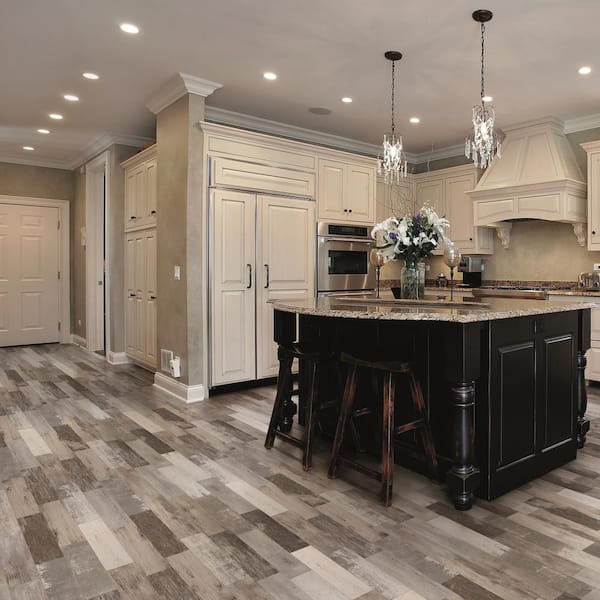 Painted Wood Beige 6 in. x 24 in. Porcelain Floor and Wall Tile (448 sq. ft./ pallet)