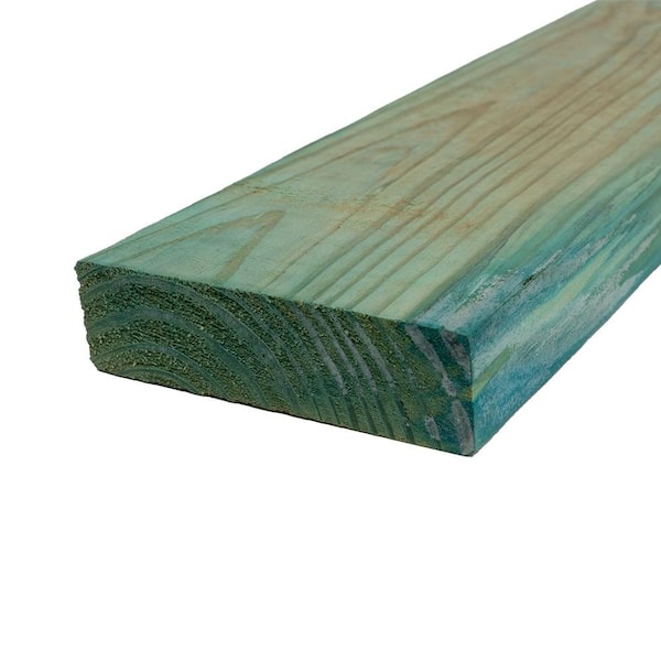 2 in. x 6 in. x 16 ft. #2 Pressure Treated Borate Lumber