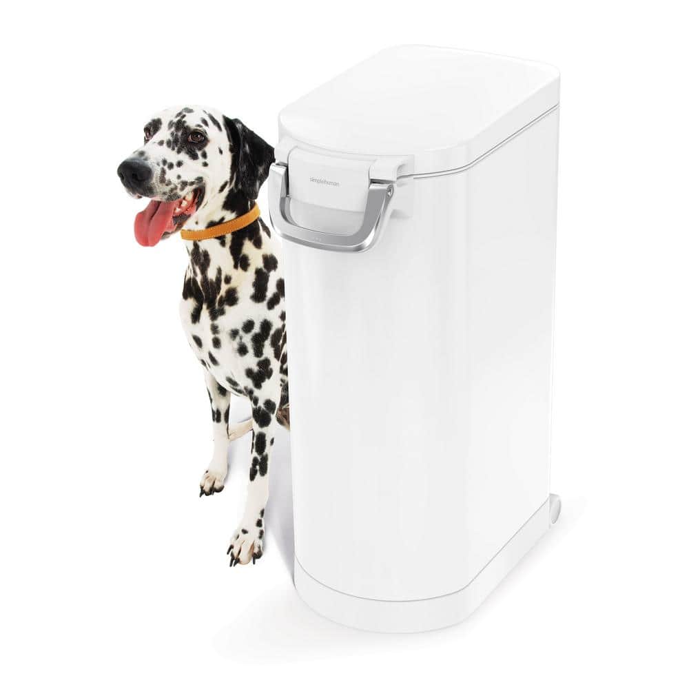 Stainless Steel Airtight Pet Food Storage Container with Magnetic Scoop