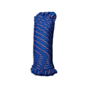 1/4 in. x 25 ft.,3/8 in. x 50 ft.,1/2 in. x 100 ft.Diamond Braided Rope ExtraStrength Sunlight, Weather Resistant(3Pack)