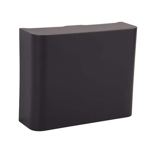 Hardwired Classic 2-Note High-Volume Sound Doorbell Chime for Front Door, Single-Note for Second Entrance, Black Finish
