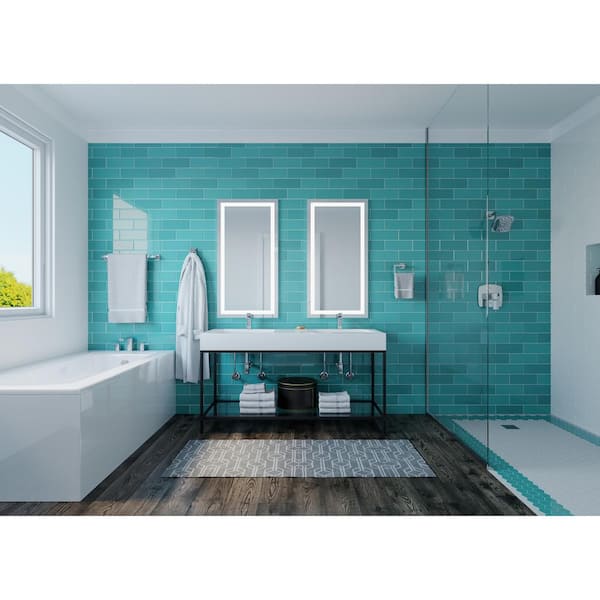 Deckard Single-Handle Single Hole Bathroom Faucet in Polished Chrome