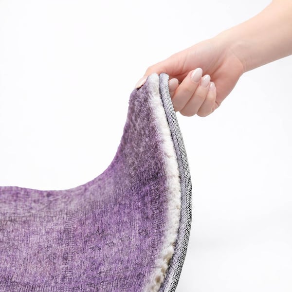 Dream Shag Premium Machine Washable Abstract ADS685 Taupe 3 ft. x 5 ft. Area Rug