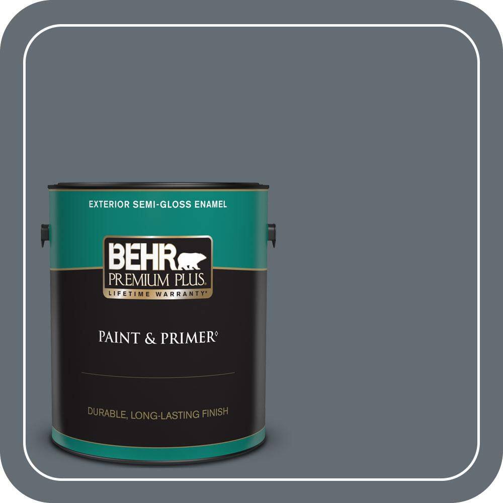 1 gal. #PPU26-22 Summer Storm Semi-Gloss Enamel Exterior Paint & Primer price history on PriceWatchPro