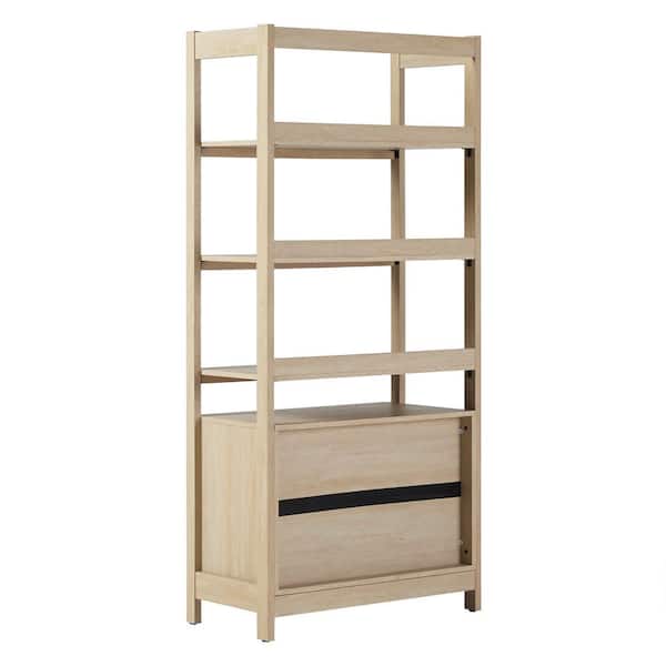 Walker Edison Furniture Company Modern 70 in. Tall Coastal