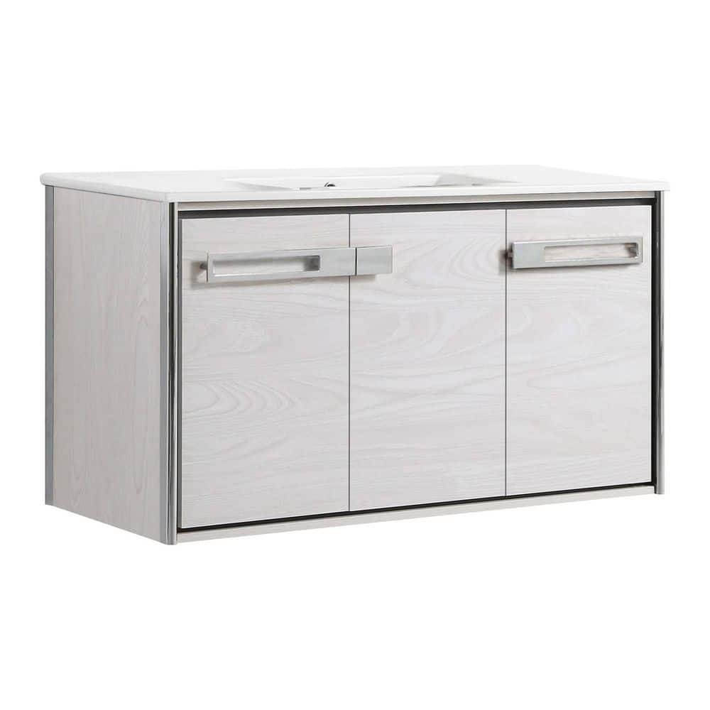 FINE FIXTURES Oakville 42 in. W x 18 in. D x 23.25 in. H Wall Mounted
