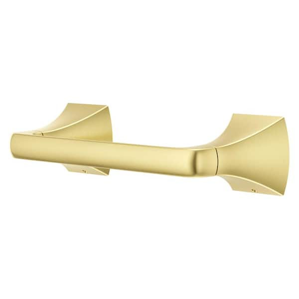 Pfister Bruxie Pivot Toilet Paper Holder in Brushed Gold