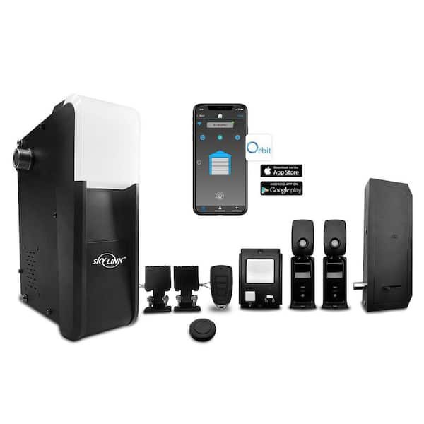 Side Wall Mount Garage Door Opener with Built-In LED and WIFI