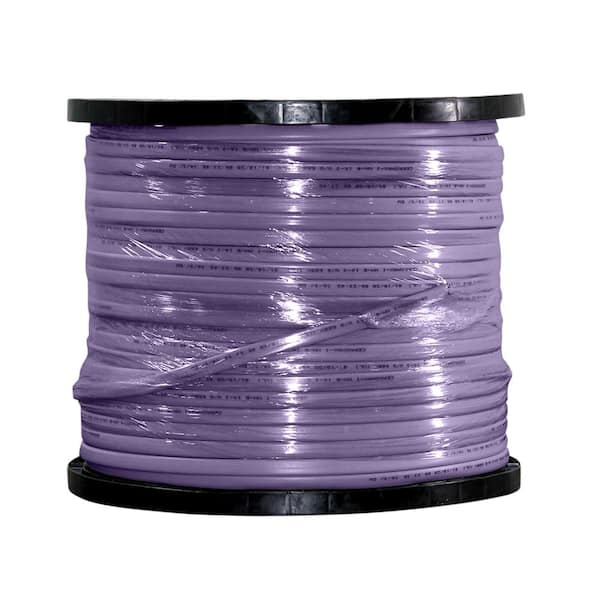 Cerrowire 1000 ft. 12/3 Purple Solid CerroMax SLiPWire Copper NM-B Wire