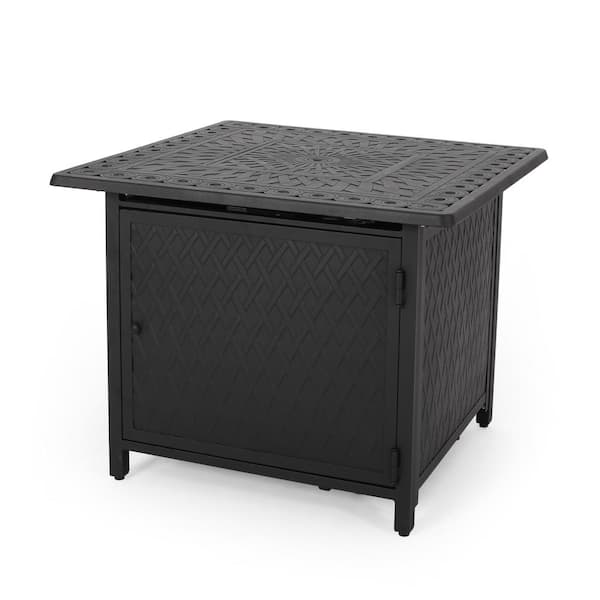 amelia propane fire pit table