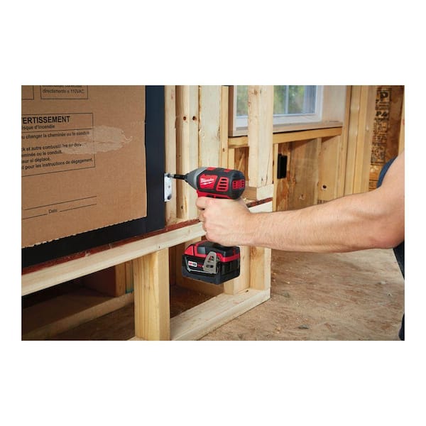 Milwaukee 2656-20 M18 18V Lithium-Ion Cordless 1/4 in. Hex Impact Driver (Tool-Only) - 3