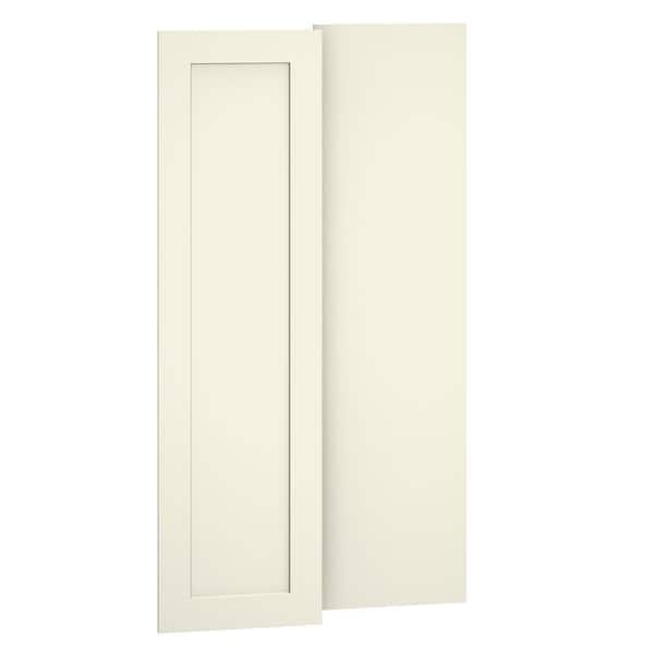 QuickShip Cottage 12 in. W x 0.75 in.  D x 42 in H Wall Decorative End Panel in Starlight