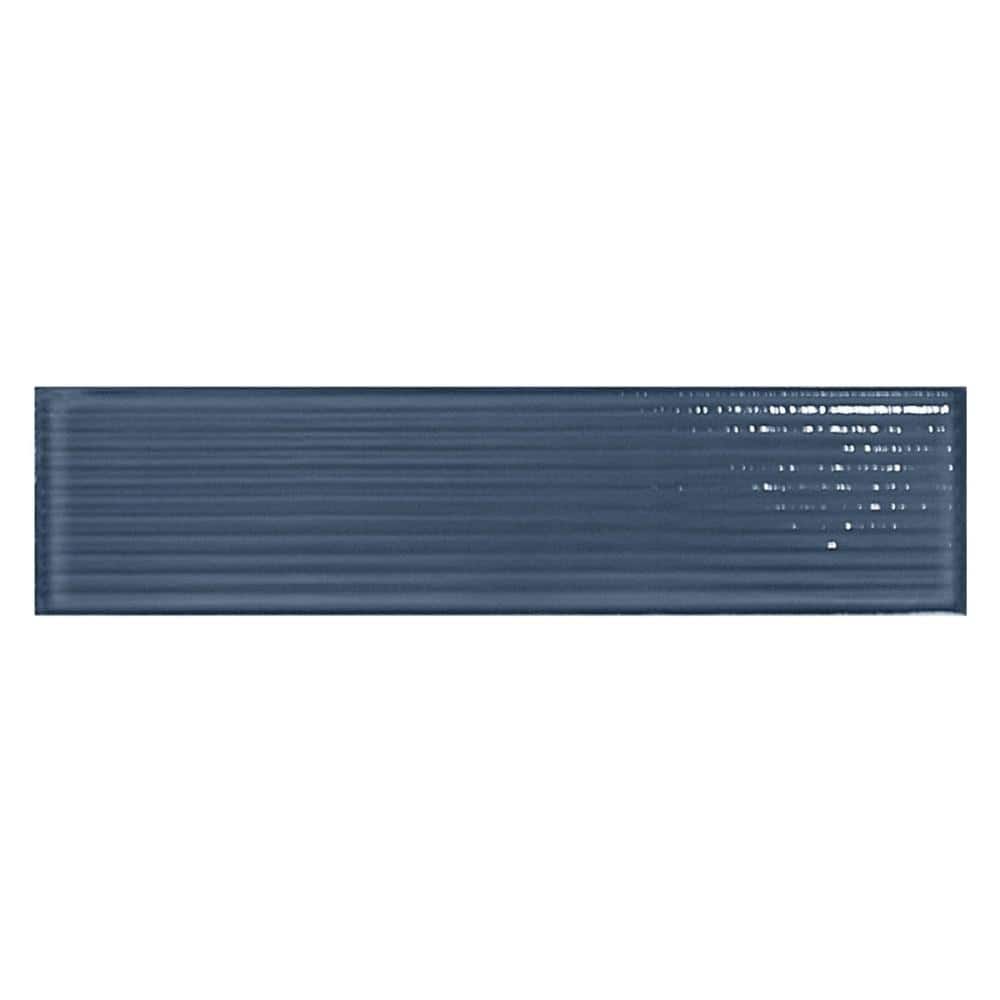 Stacy Garcia Olimar Grooved Denim 3.93 in. x 0.39 in. Polished Porcelain Wall Tile Sample price history on PriceWatchPro