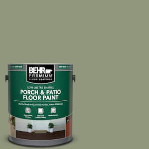 1 gal. #ECC-63-1 Autumn Sage Low-Lustre Enamel Interior/Exterior Porch and Patio Floor Paint