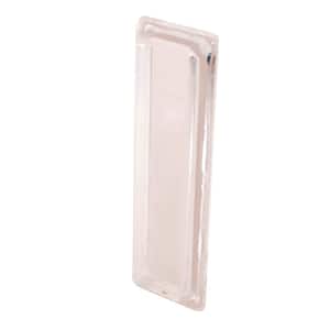 Clear Plastic, Window Finger Pull, Self-Adhesive (2-pack)