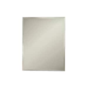 Horizon 16 in. x 22 in. x 4.25 in. Surface-Mount Bathroom Medicine Cabinet with Beveled Edge Mirror in White