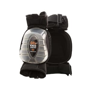 Black/Clear Gel-Pro Articulating Knee Pads