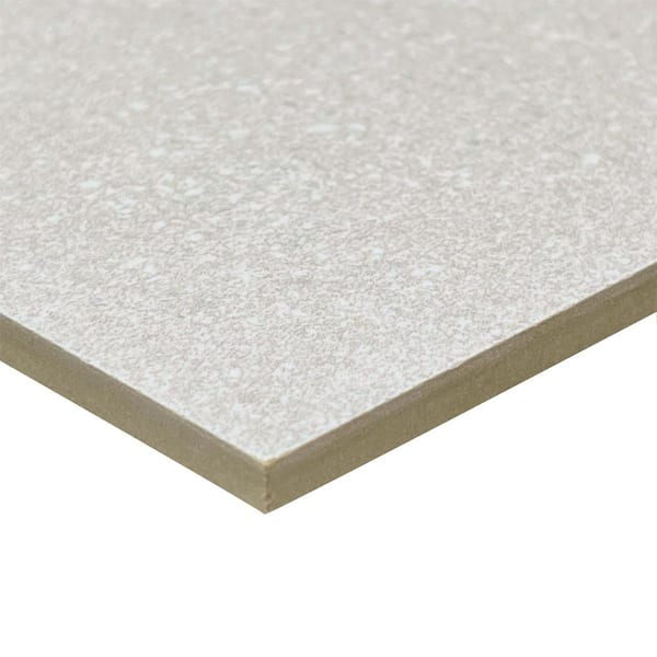 Giorbello Spanish Ciottoli White 24 in. x 24 in. Matte Micro