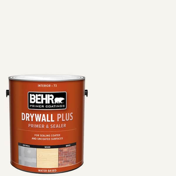 BEHR 1 Gal. White Acrylic Interior Drywall Plus Primer and Sealer