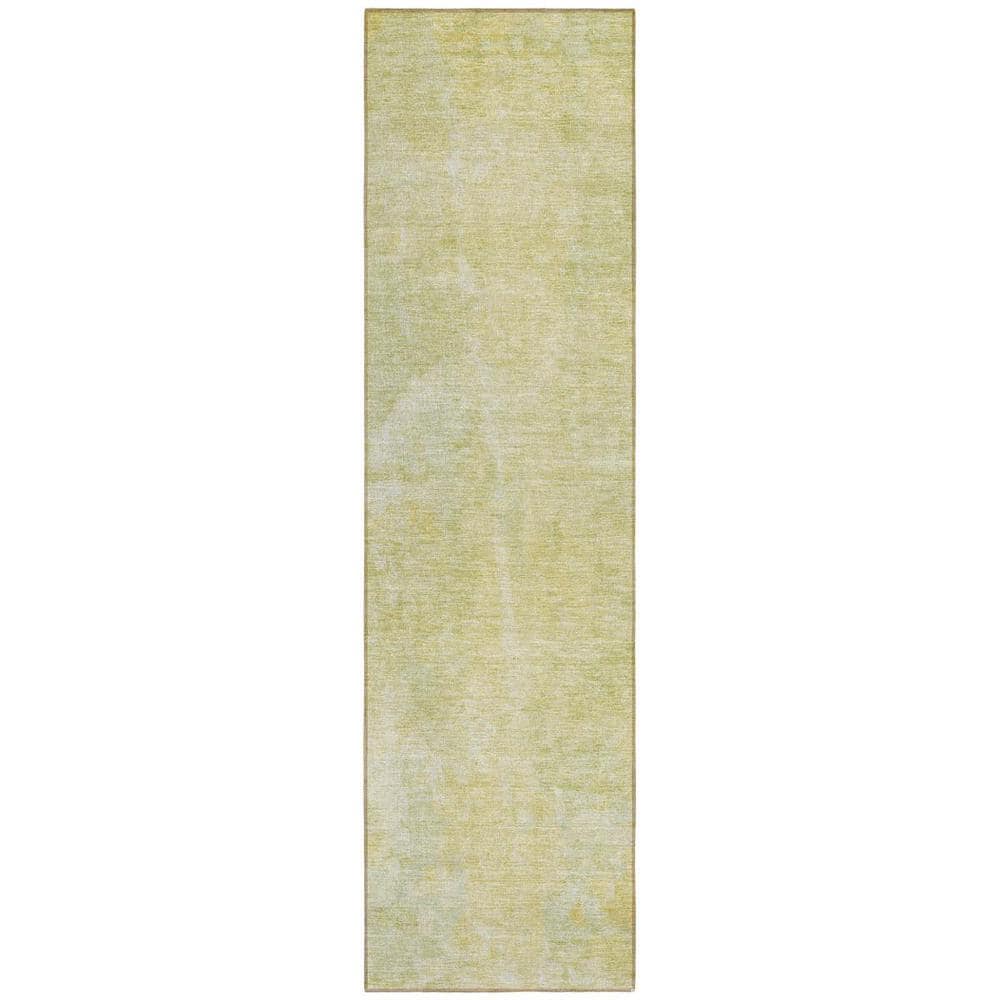 Gold 2 ft. x 8 ft. Woven Abstract Runner Indoor/Outdoor Area Rug price history on PriceWatchPro