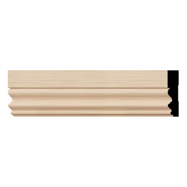Ekena Millwork VICC 0.69 in. D x 3.5 in. W x 96 in. L Wood (Alder) Victorian Casing Moulding