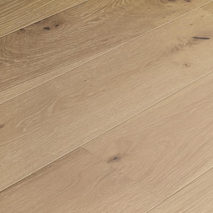 Take Home Sample- Bolivar White Oak 7.5 in. x 7 in. Water Resistant Engineered Hardwood Flooring