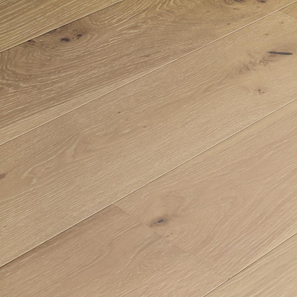 ASPEN FLOORING Take Home Sample - Bolivar White Oak Water Resistant Engineered Hardwood Flooring