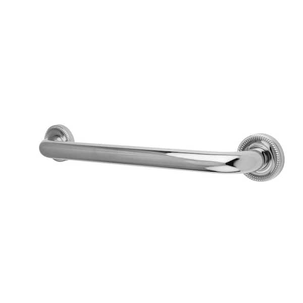 Kingston Brass Georgian 30 in. x 1 in. Grab Bar in Polished Chrome