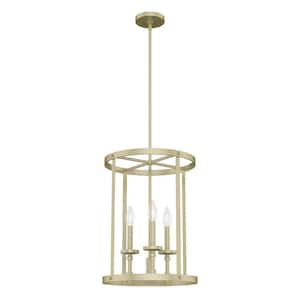 Briargrove 3-Light Modern Brass Island Chandelier