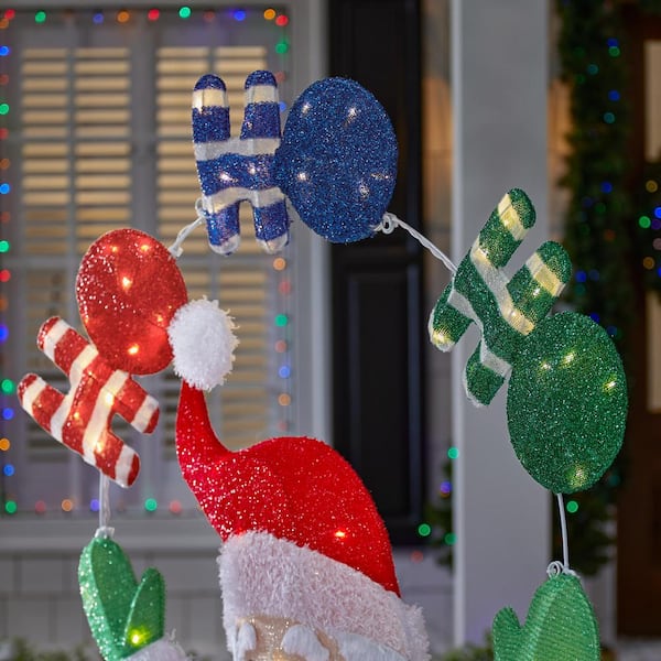 Alpine Corporation 14-in Decoration (3-Pack) Battery-operated Christmas  Decor in the Outdoor Christmas Decorations department at