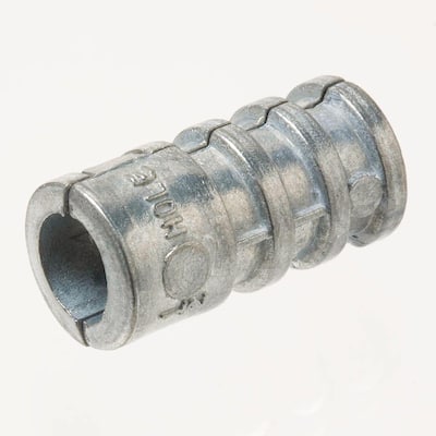 3/8 in x 1-3/4 in. Zinc-Alloy Short Lag Shields (15-Pack)
