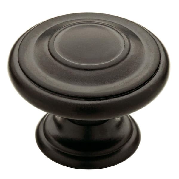 Matte Black Round Cabinet Knob P22669c, Cabinet Pulls Home Depot