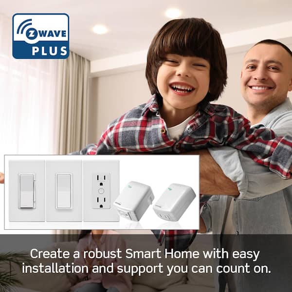 Leviton Decora Smart Z-Wave 800 Series Switch ZW15S-1RW ZW15S-1RW Leviton Decora Smart Z-Wave 800 Series Switch ZW15S-1RW ZW15S-1RW