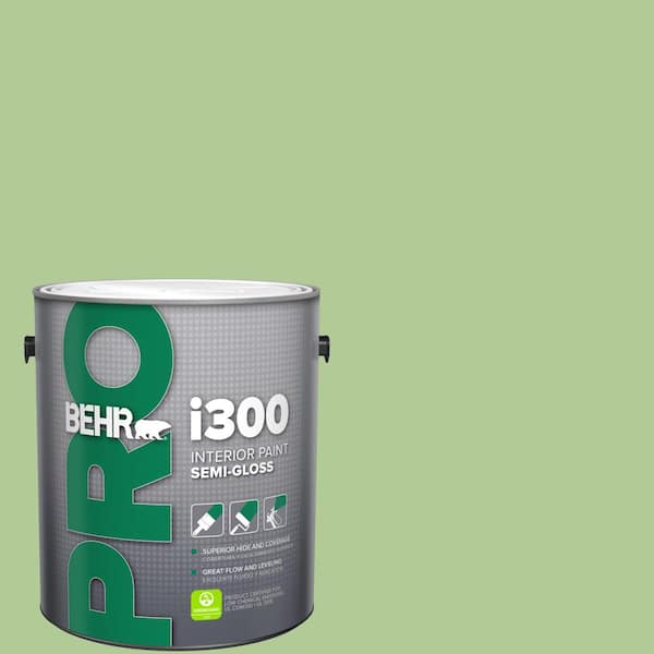 BEHR PRO 1 gal. #430D-4 Garden Spot Semi-Gloss Interior Paint