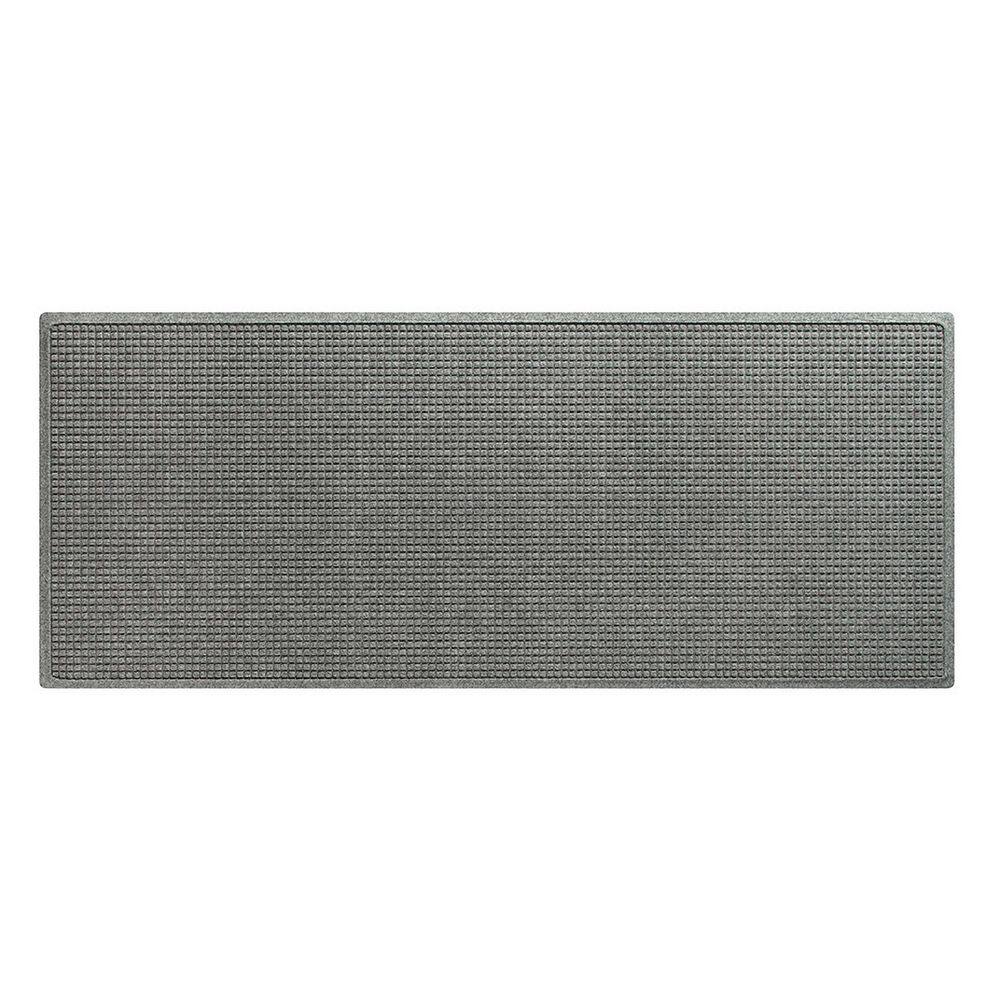 Waterhog Squares 35 in. x 85 in. PET Polyester Indoor Outdoor Door Mat Medium Gray price history on PriceWatchPro