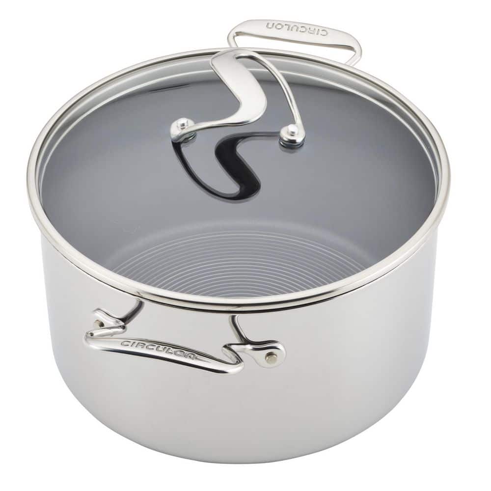 Stainless Steel Non-stick 3-Ply Cookware Set, 11 Piece