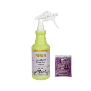 Pro 32 oz. Instant Mold/Mildew Stain Remover and 2 oz. Concentrate (Makes 1 gal.) Mold/Mildew Disinfectant