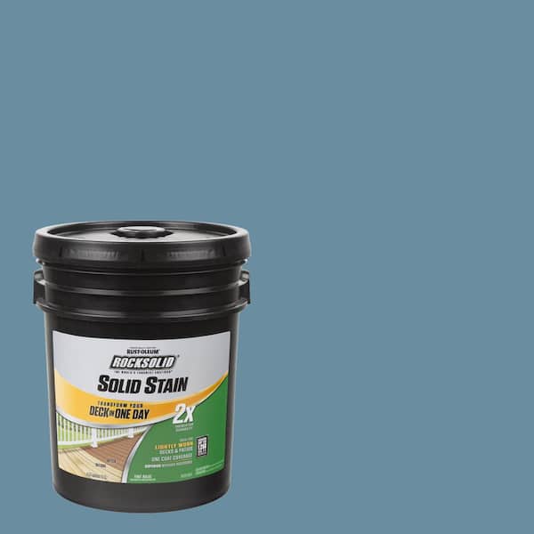 Rust-Oleum RockSolid 5 gal. Porch Exterior 2X Solid Stain