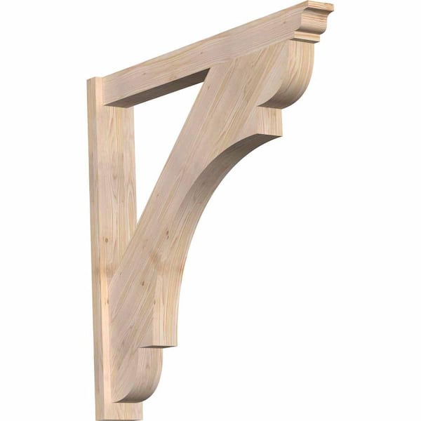 Ekena Millwork 6 in. x 42 in. x 42 in. Olympic Traditional Smooth Douglas Fir Outlooker