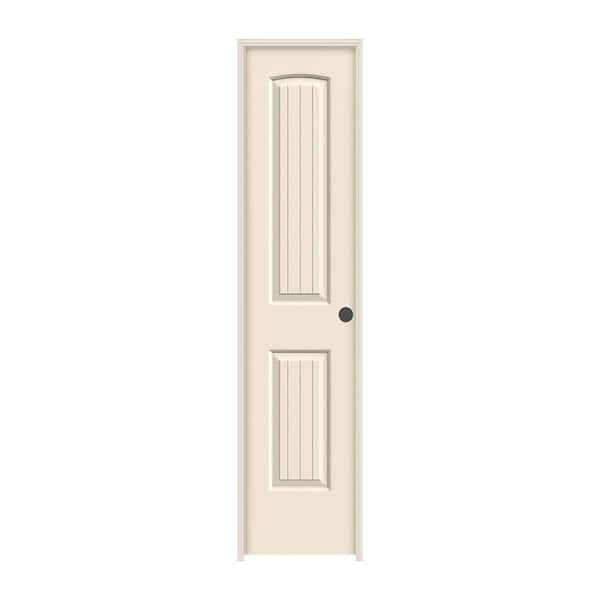 JELD-WEN 18 in. x 80 Santa Fe Primed Left-Hand Smooth Solid Molded Composite MDF Single Prehung Interior Door-THDJW137500031 The Depot