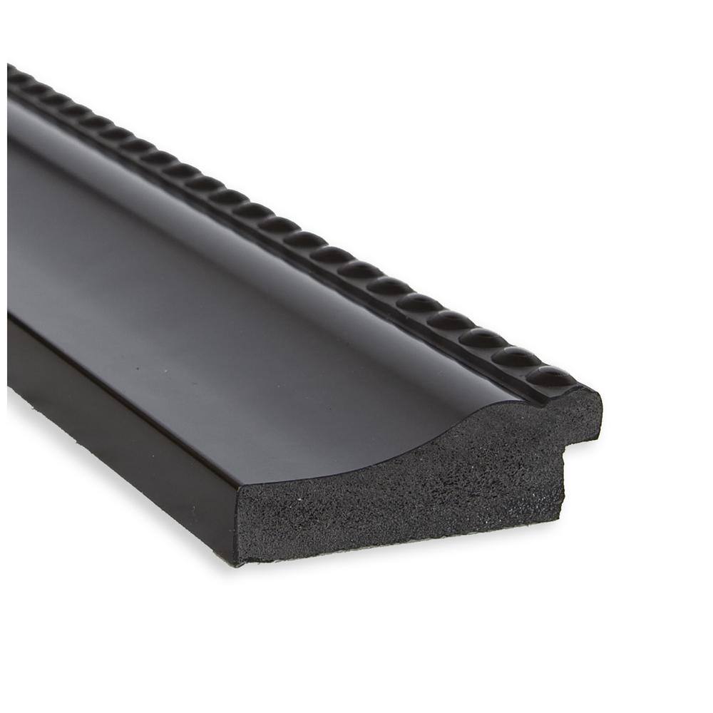 Astor Black Matte Finish Rectangular Bathroom Vanity Mirror